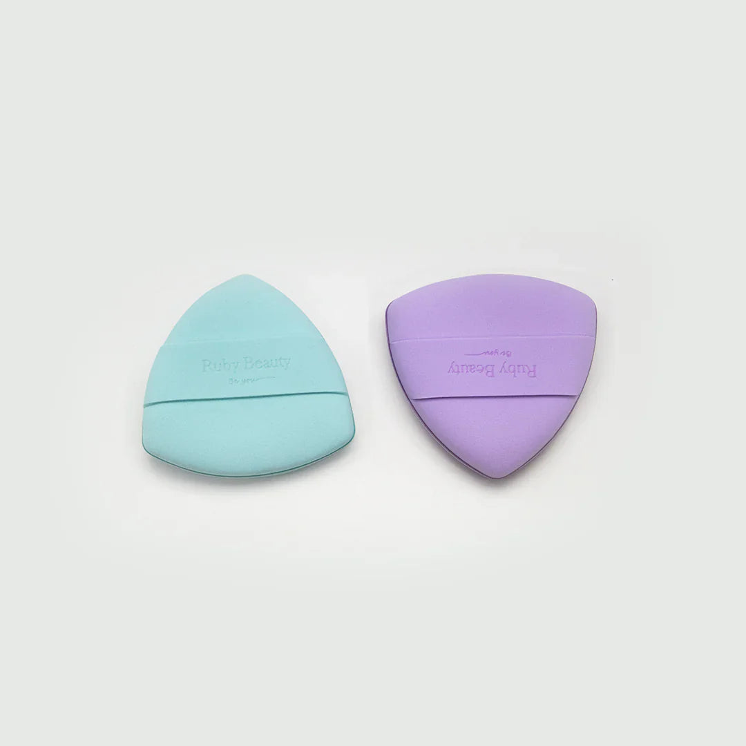 Ruby Beauty Powder Puffs x2 RB-054 (color will be chosen randomly) - Medaid
