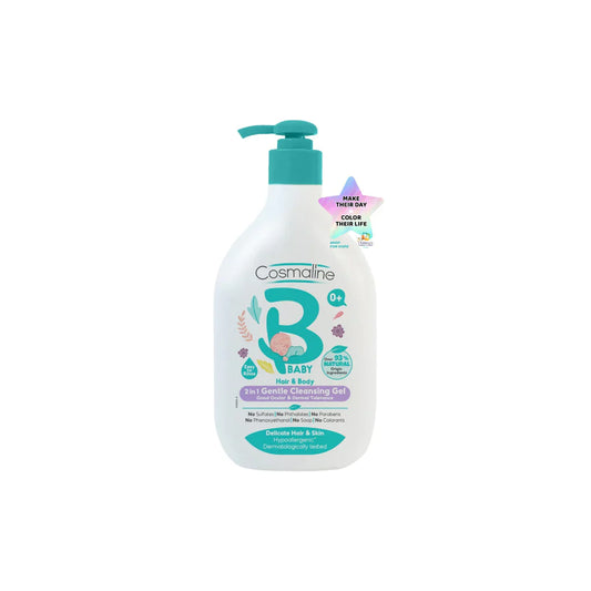 BABY 2 IN 1 GENTLE CLEANSING GEL 500ML - Medaid International