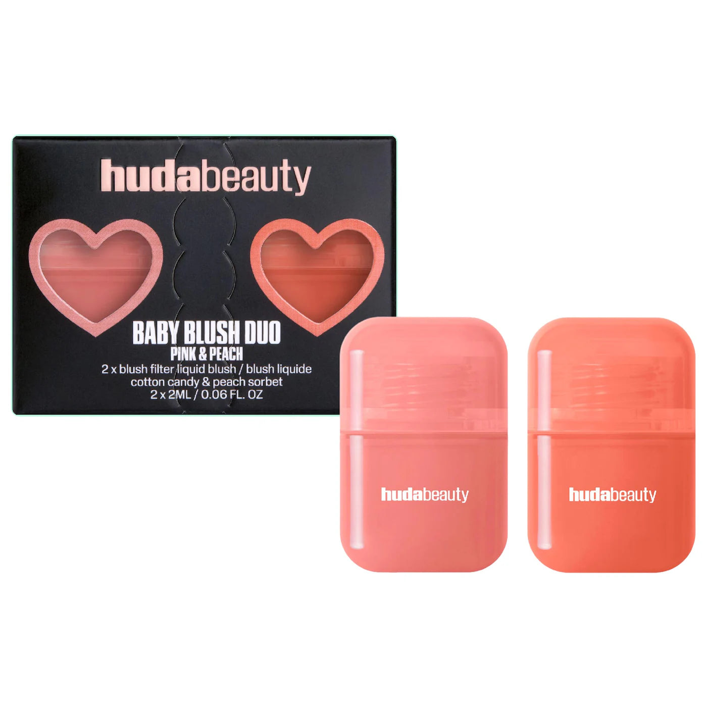 HUDA BEAUTY - Mini Baby Blush Duo Set - Medaid