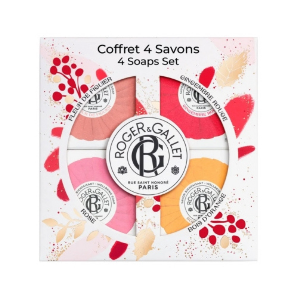 Roger & Gallet - Wellbeing Soap Set 4x50g - Medaid International