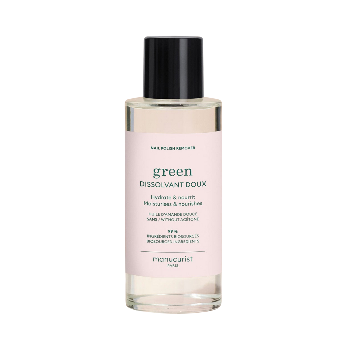Manucurist - Green Nail Varnish Remover 100ml - Medaid International