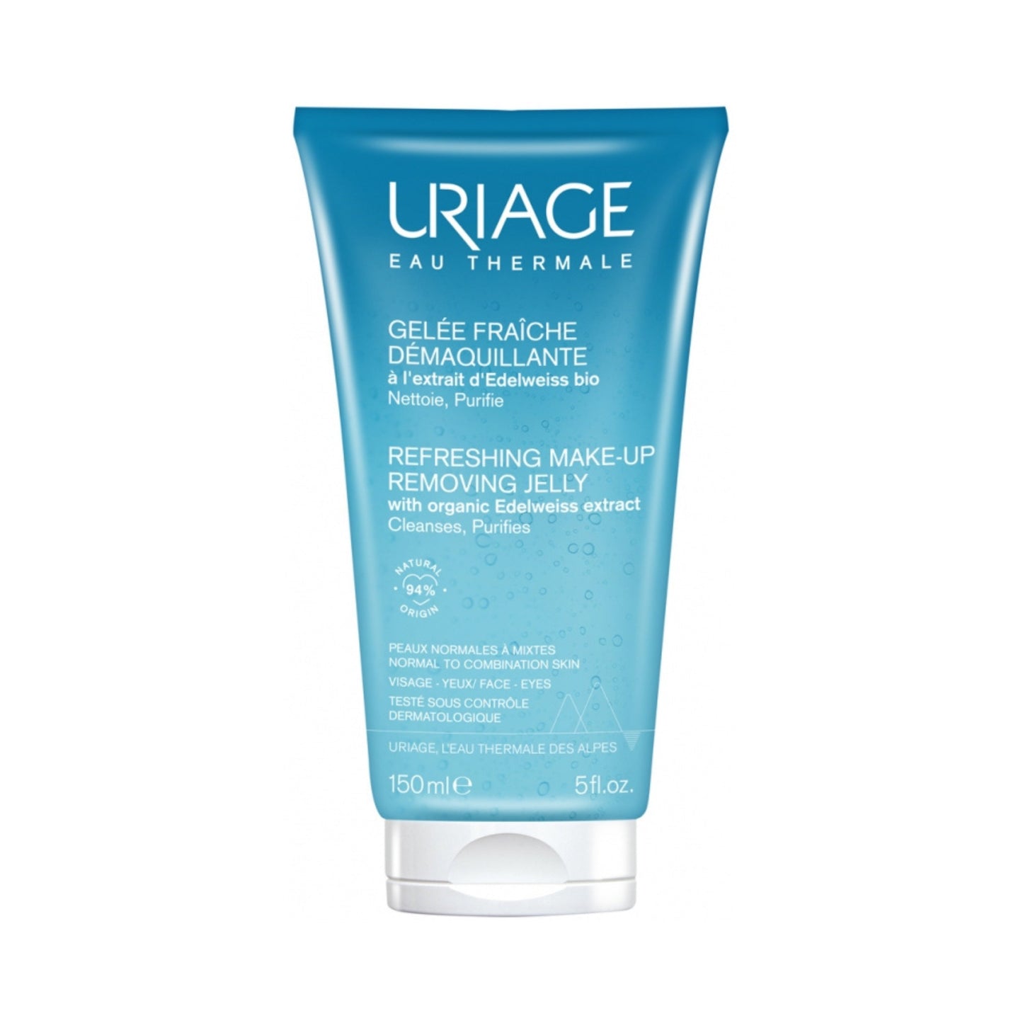 Uriage - Refreshing Make Up Removing Jelly 150ml - Medaid International