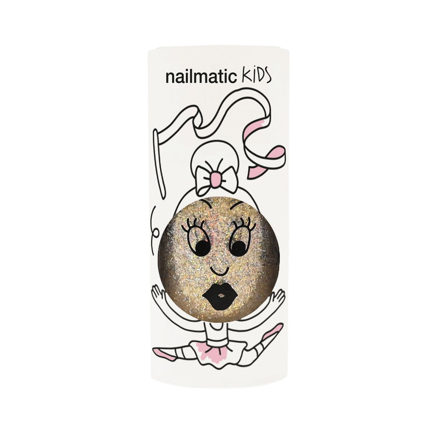 Nailmatic - Kids Nail Varnish Aurora Golden Water 8ml - Medaid International