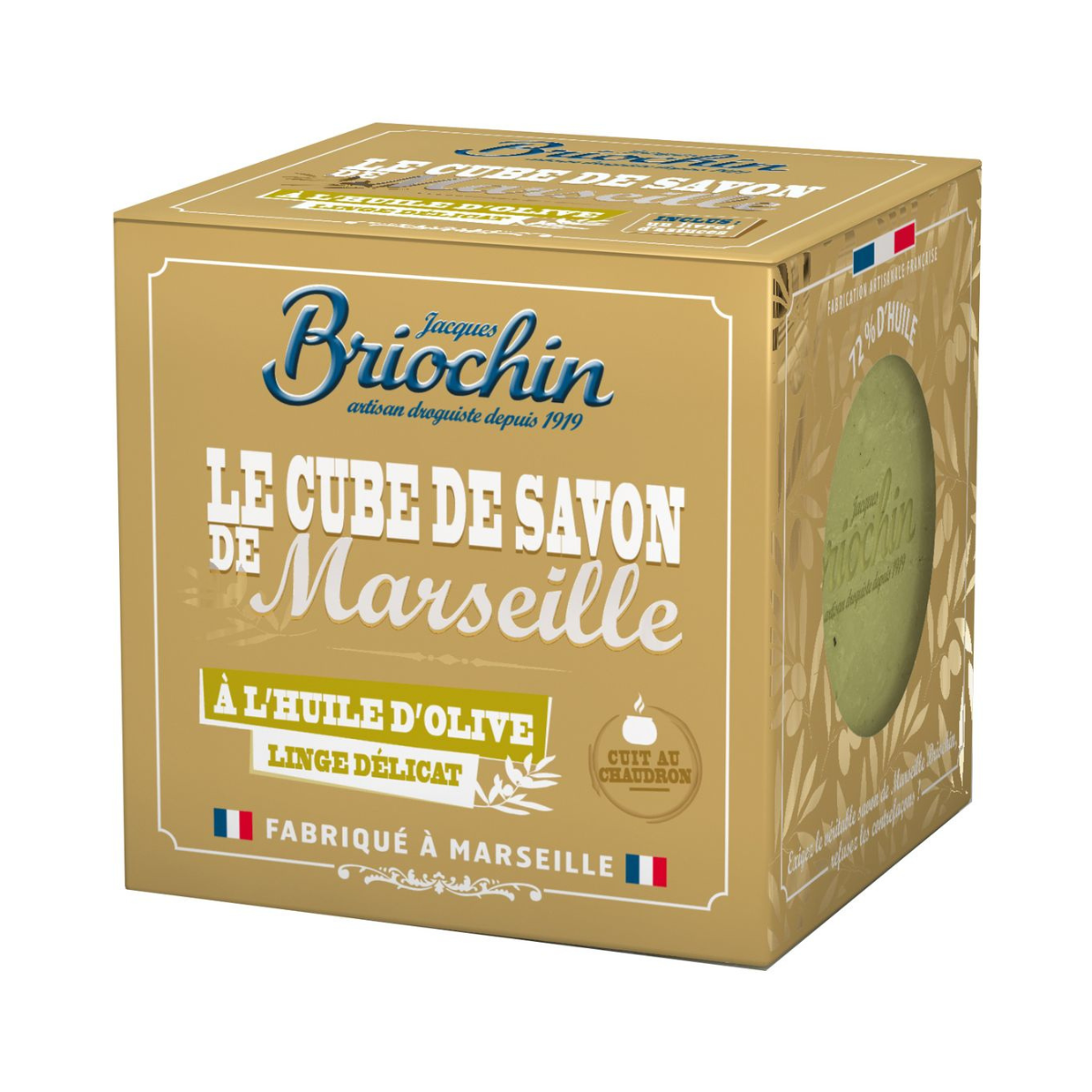 Briochin - Marseille Soap Olive Oil Cube 300g - Medaid International