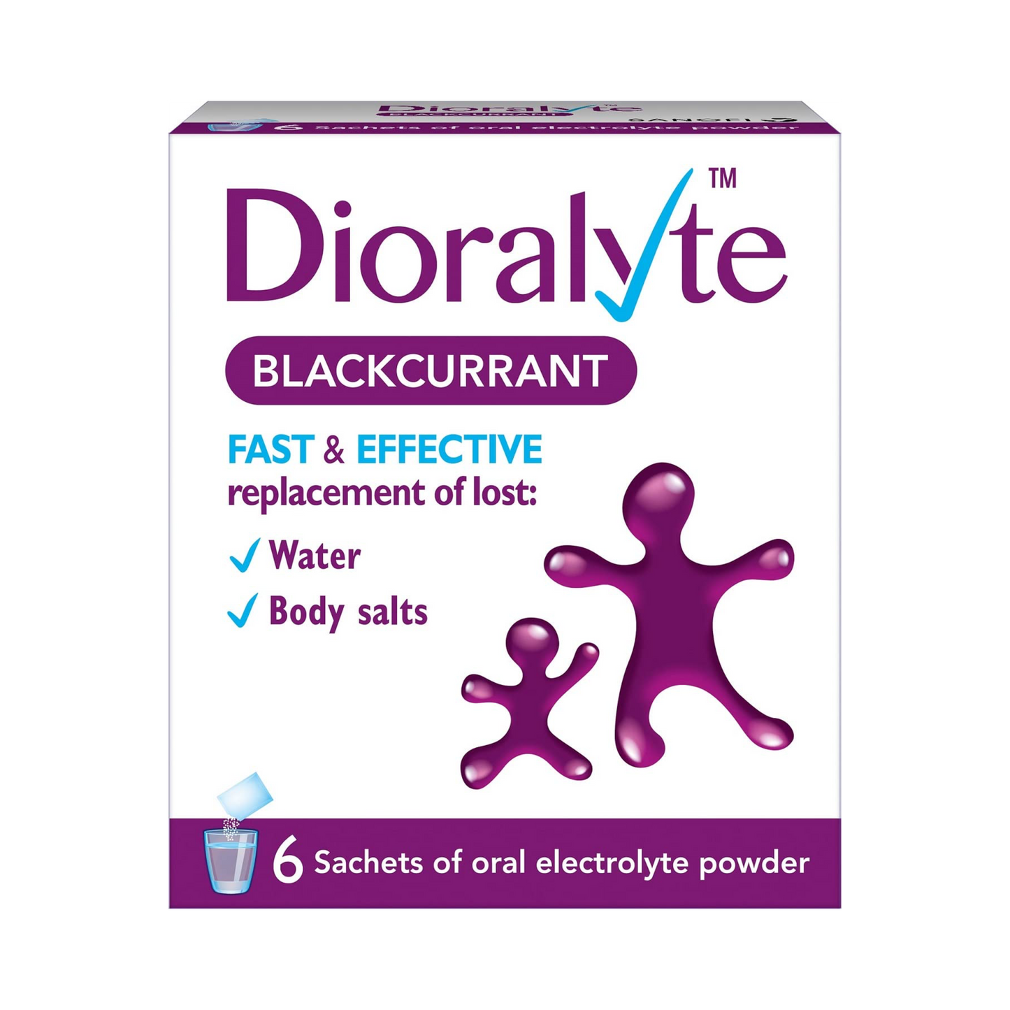 Dioralyte - Blackcurrant Sachets - Medaid International