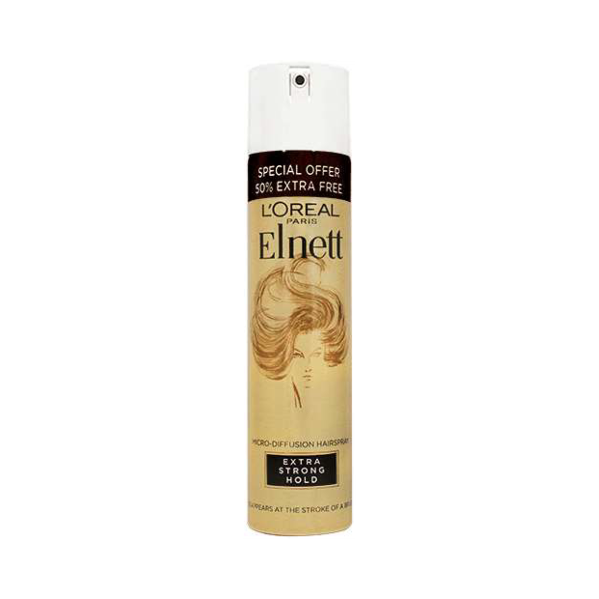 L'Oreal - Elnett Satin Hairspray Extra Strong Hold 300ml - Medaid International