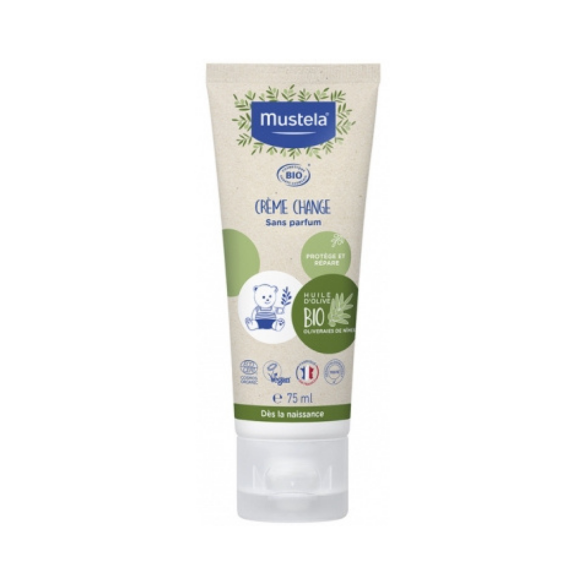 Mustela - Organic Change Cream 75ml - Medaid International