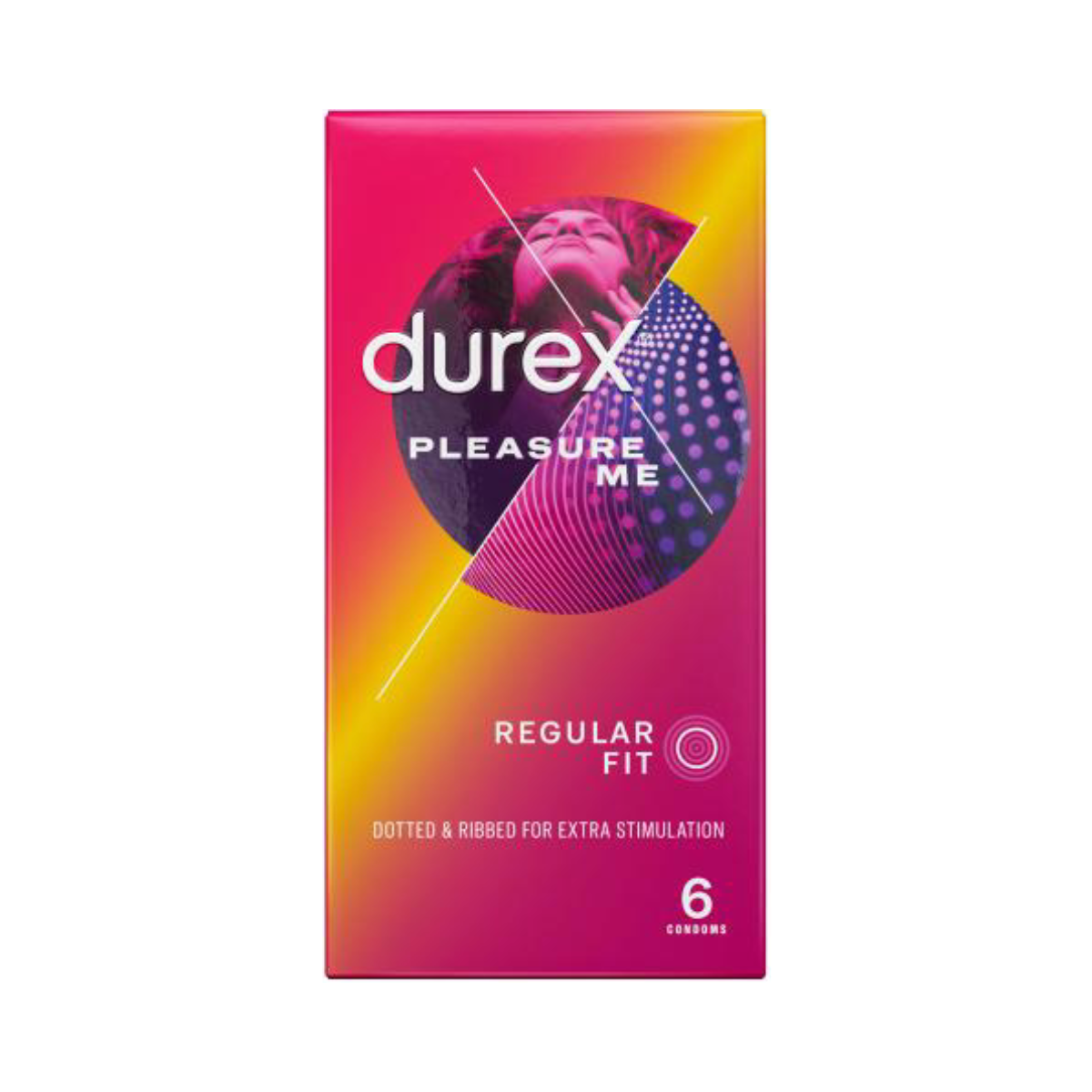 Durex - Pleasure Me Ribbed & Dotted 6 Condoms - Medaid International