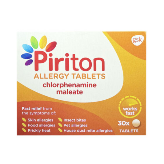 Piriton - Allergy 30 Tablets P - Medaid International