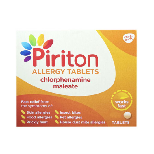 Piriton - Allergy 60 Tablets - Medaid International
