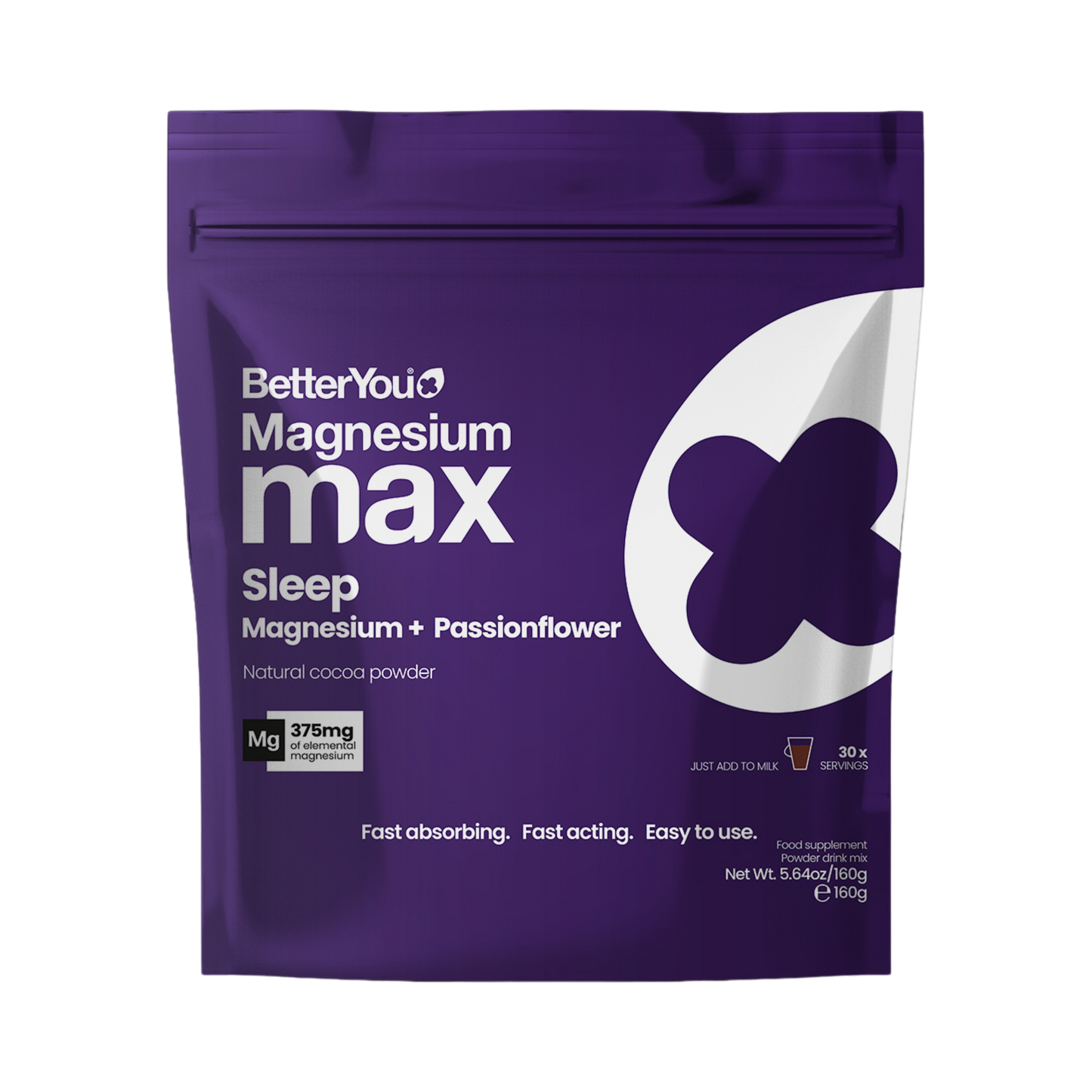 BetterYou - Magnesium Max Sleep 375mg 120g - Medaid International