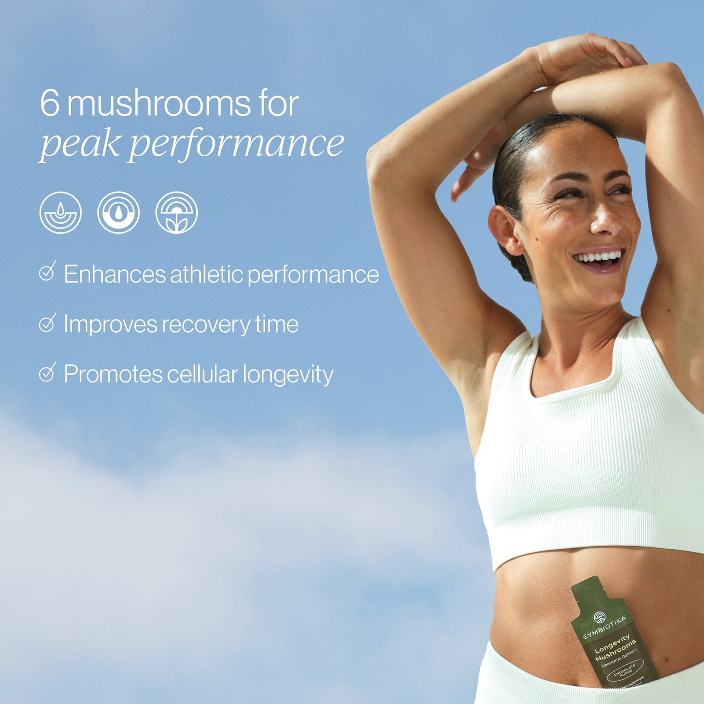 Organic Longevity Mushroom Supplement | CYMBIOTIKA - Medaid International
