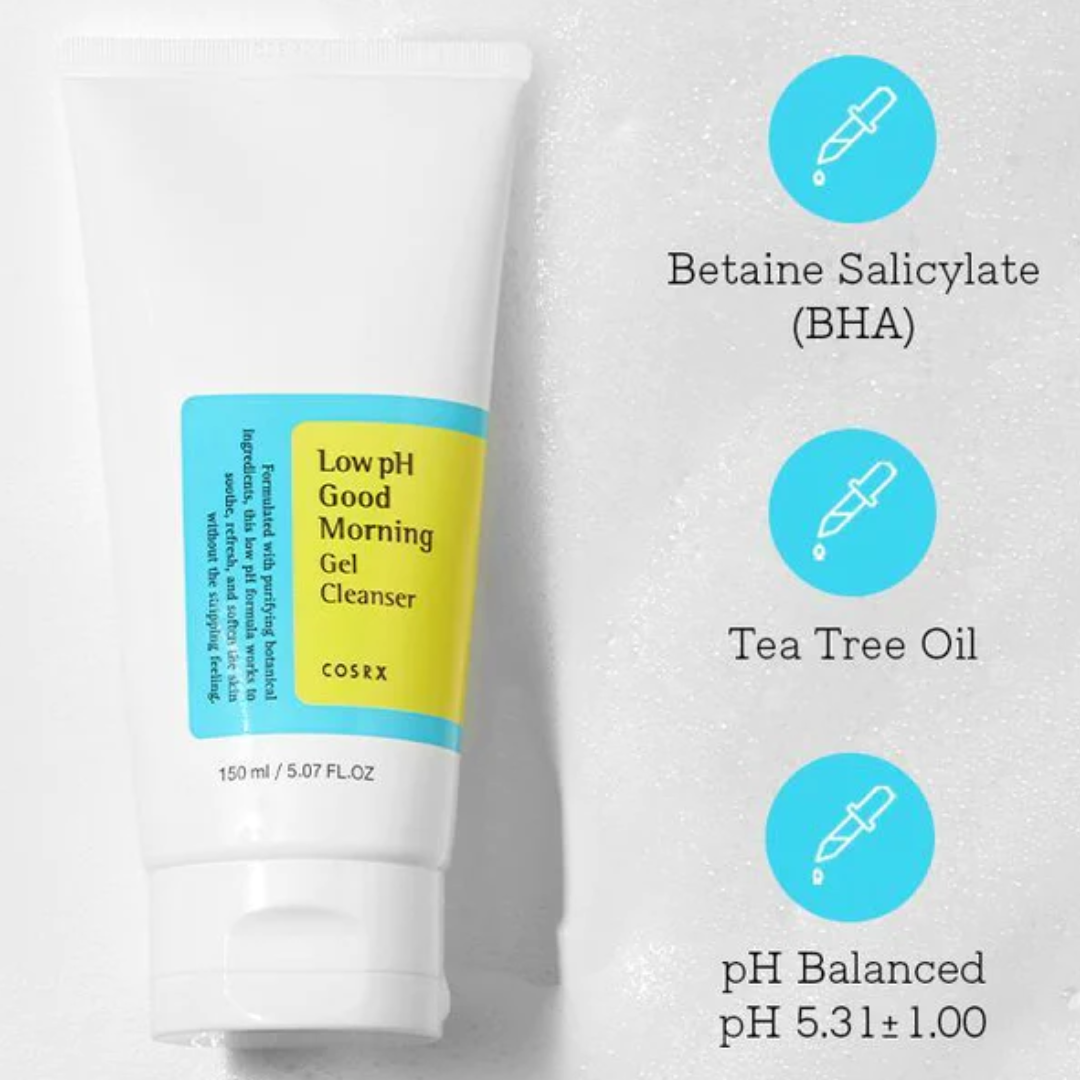 Cosrx Low Ph Good Morning Gel Cleanser - Medaid