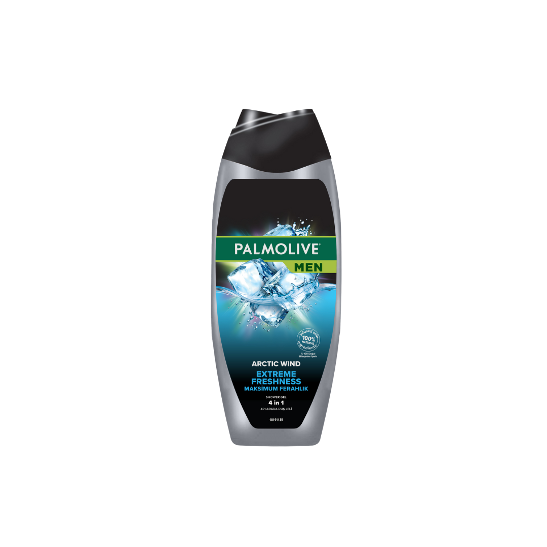 Palmolive Shower Gel Men 4 In 1 Arctic Wind - Extreme Freshness 500ml - Medaid