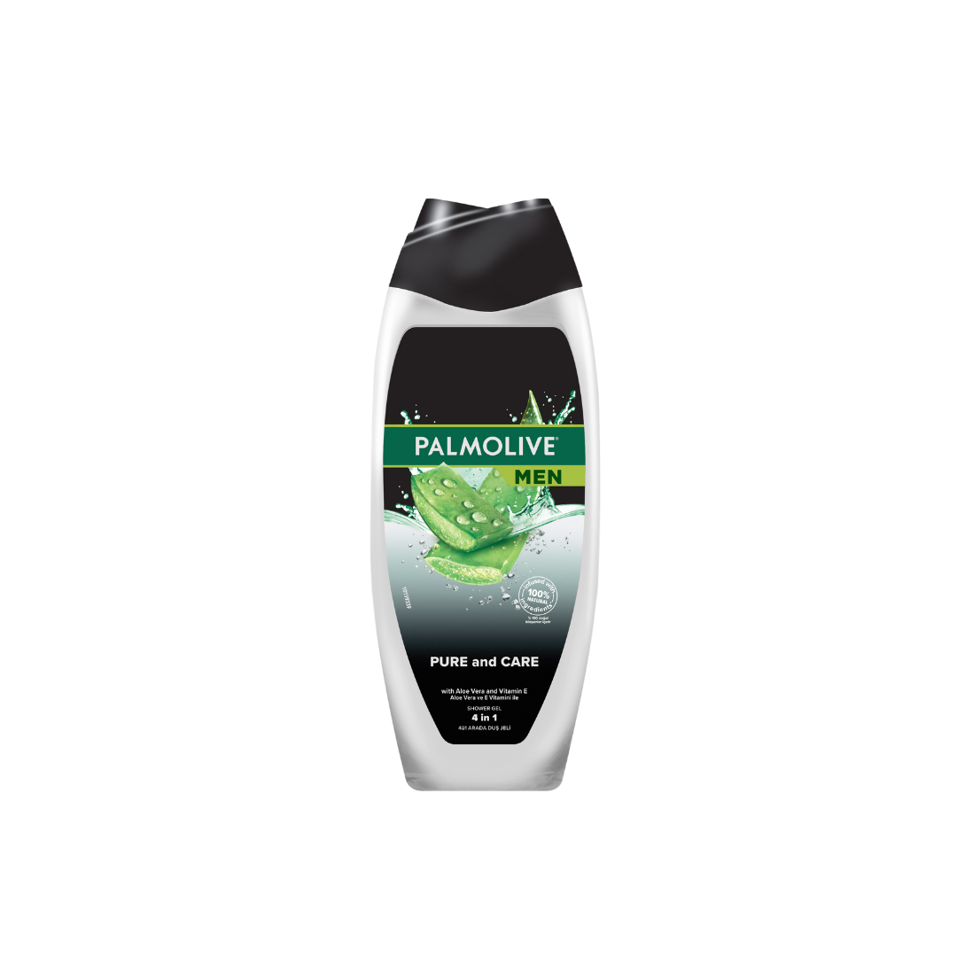 Palmolive Shower Gel Men 4 In 1 Pure & Care 500ml - Medaid