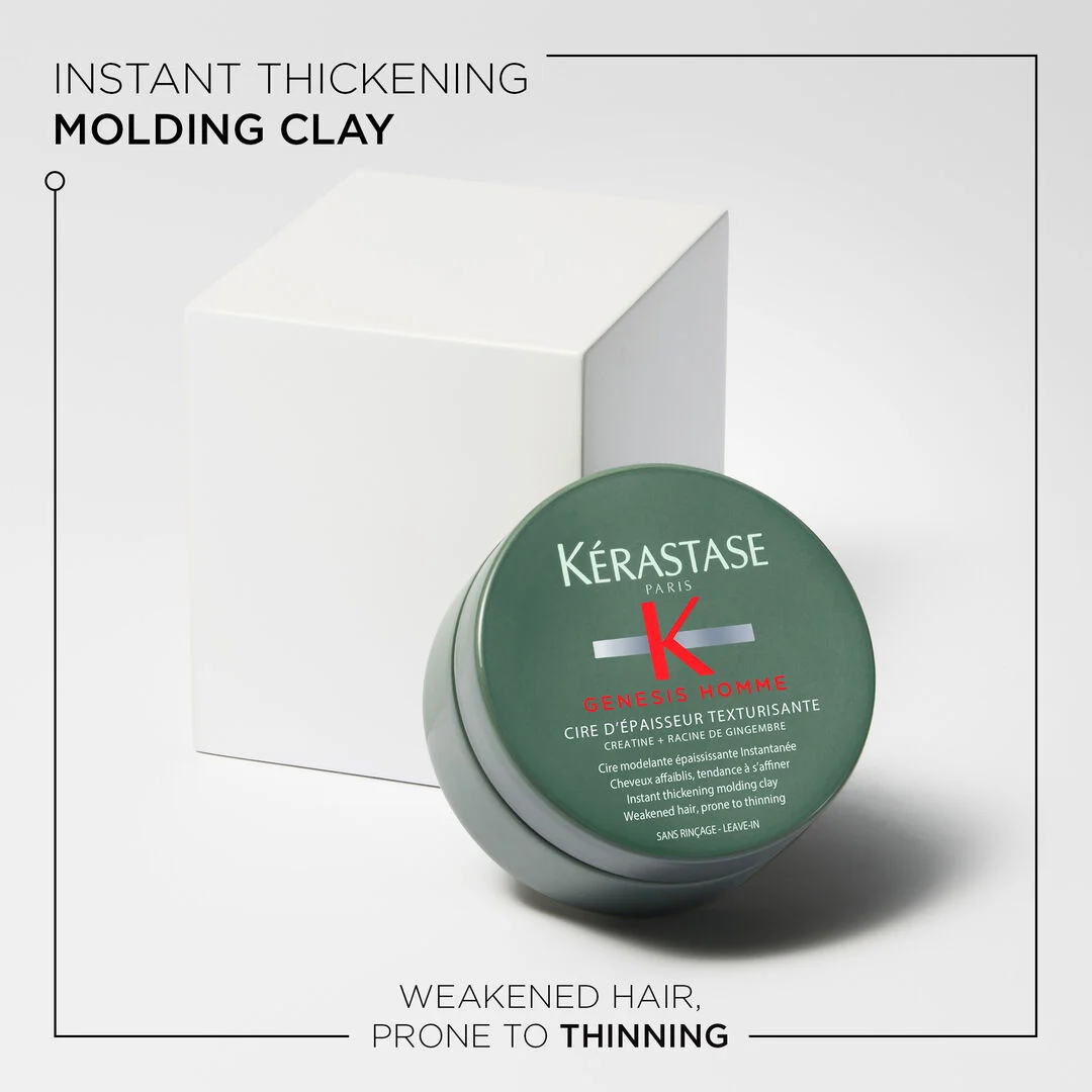 Kérastase Genesis Homme Pomade Texturizing Thickness Wax 75ml - Medaid