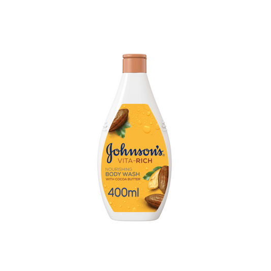 Johnson's Vita-Rich Nourishing Body Wash 250Ml with Cocoa Butter - Medaid International