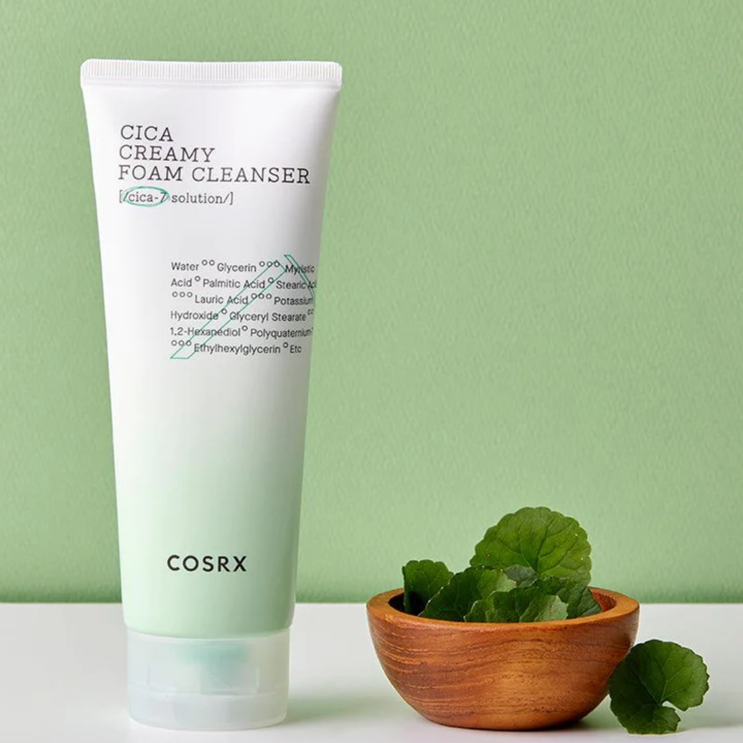 Cosrx Pure Fit Cica Creamy Foam Cleanser - Medaid