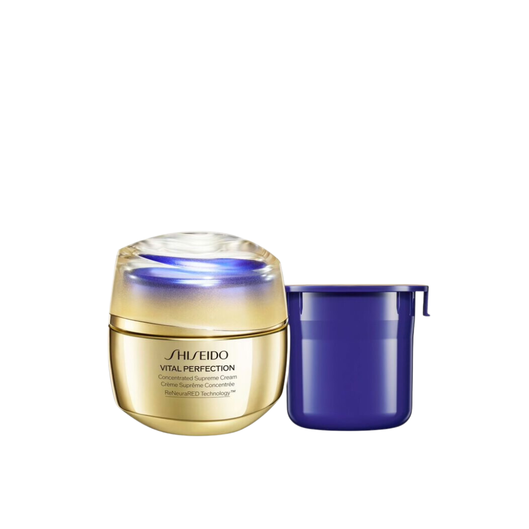 Shiseido Vital Perfection Concentrated Supreme Duo Cream + Refill - Medaid
