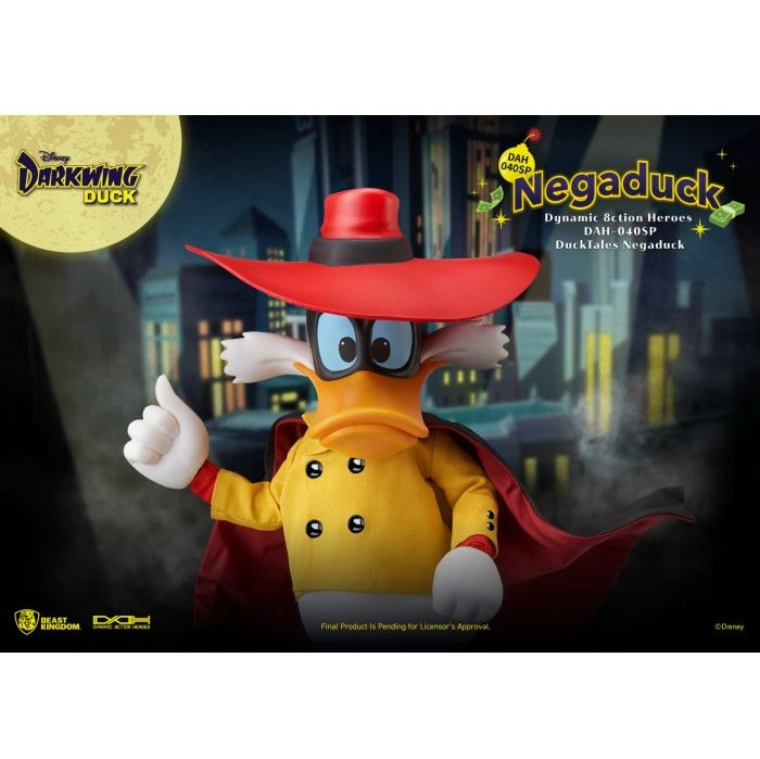 Ducktales Nega Duck Action Figure By Beast Kingdom (DAH-04) - Medaid International