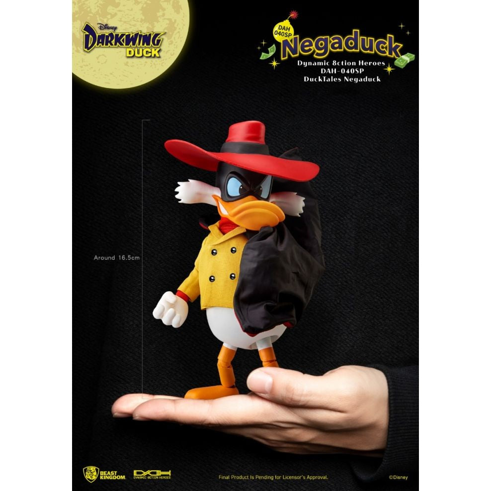 Ducktales Nega Duck Action Figure By Beast Kingdom (DAH-04) - Medaid International