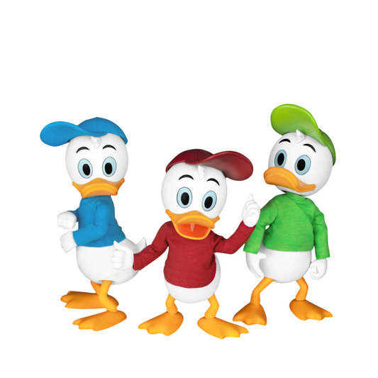 Ducktales Huey Dewey Louie Action Figure By Beast Kingdom (DAH-069) - Medaid International