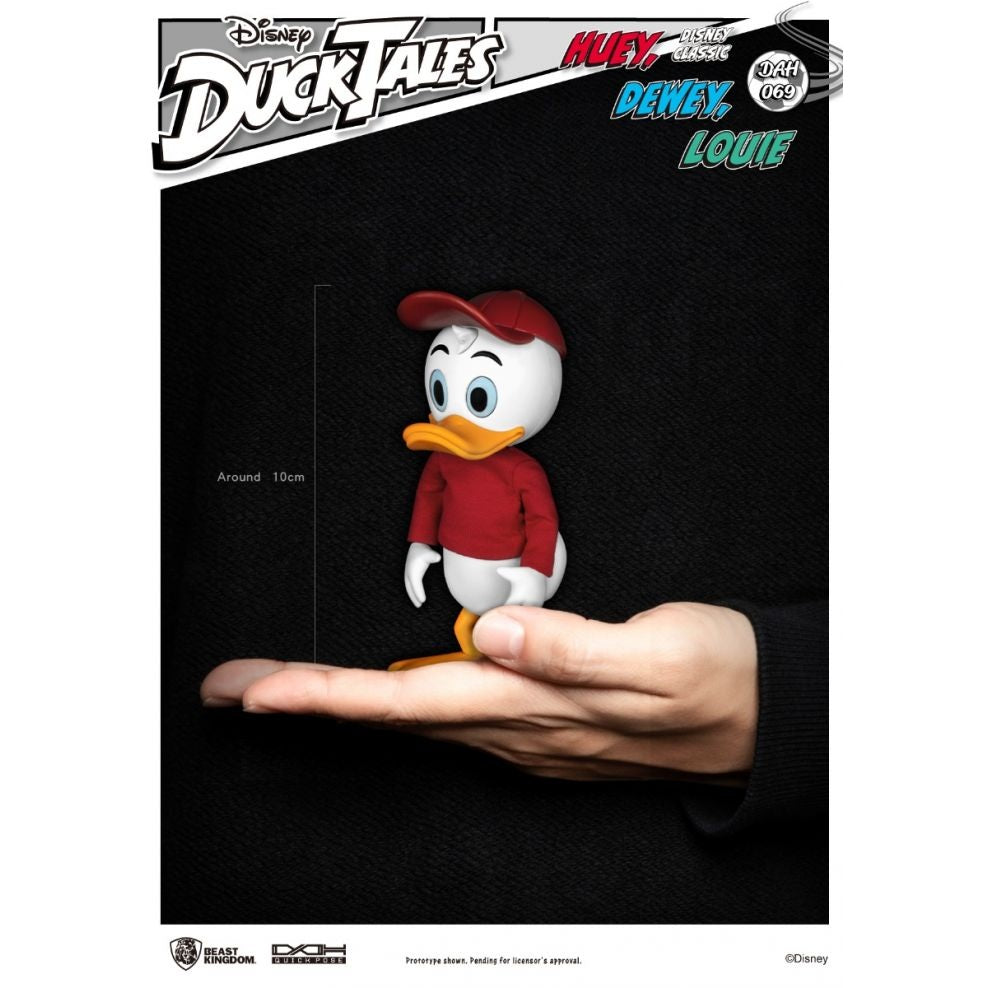 Ducktales Huey Dewey Louie Action Figure By Beast Kingdom (DAH-069) - Medaid International