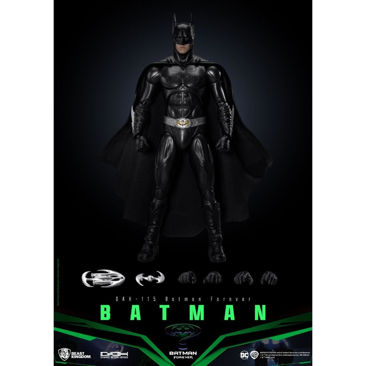 DAH-115 Batman (Batman Forever) Dynamic Action Heroes By Beast Kingdom - Medaid International