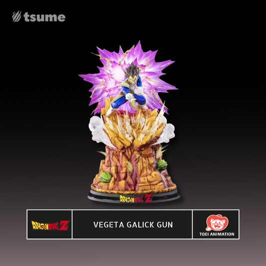 Dragon Ball Z Vegeta Galick Gun 1/6 Scale Limited Edition HQS Statue by Tsume Art - Medaid International