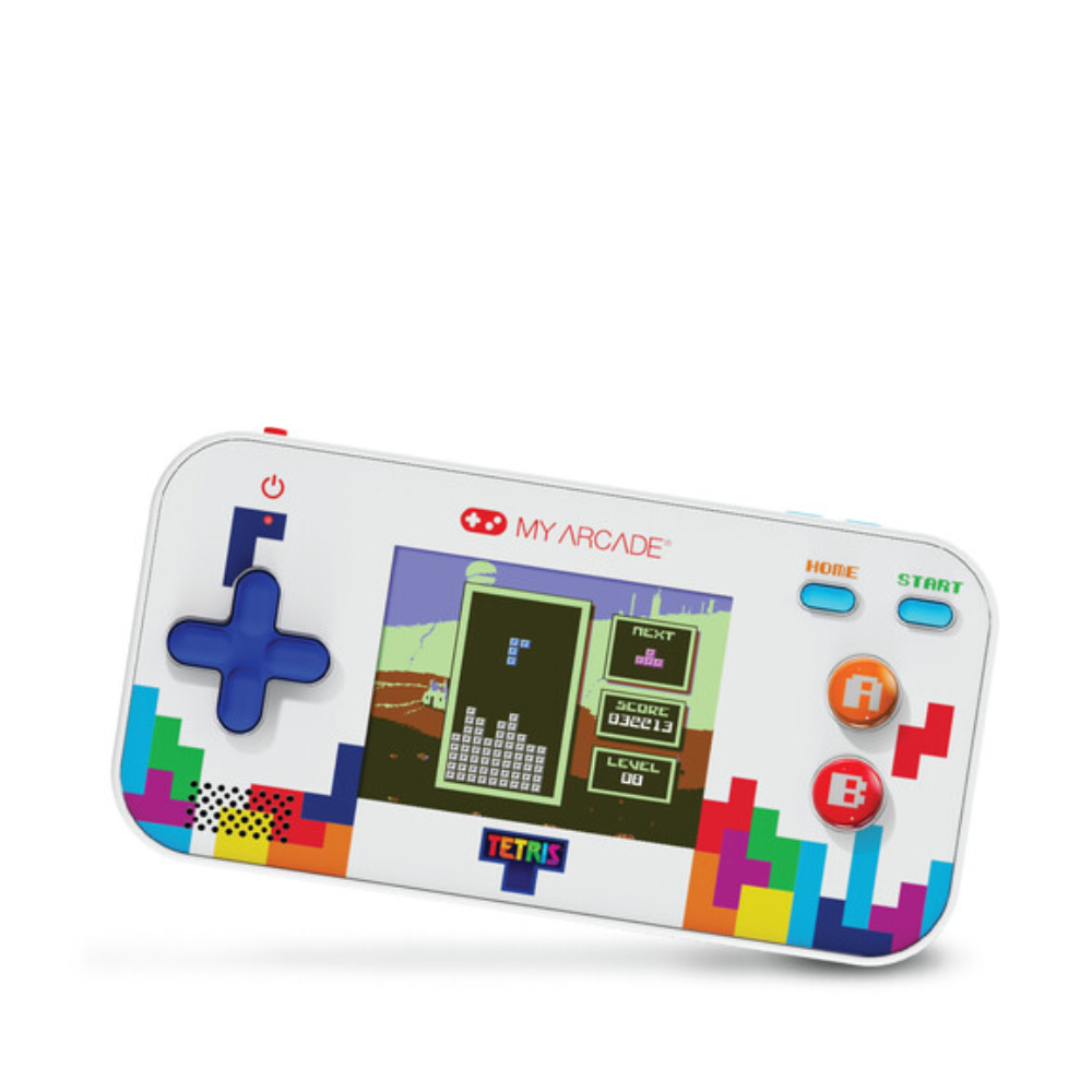 My Arcade Gamer V Classic Tetris Portable Video Game System (201 Games In 1) - Blue - Medaid International