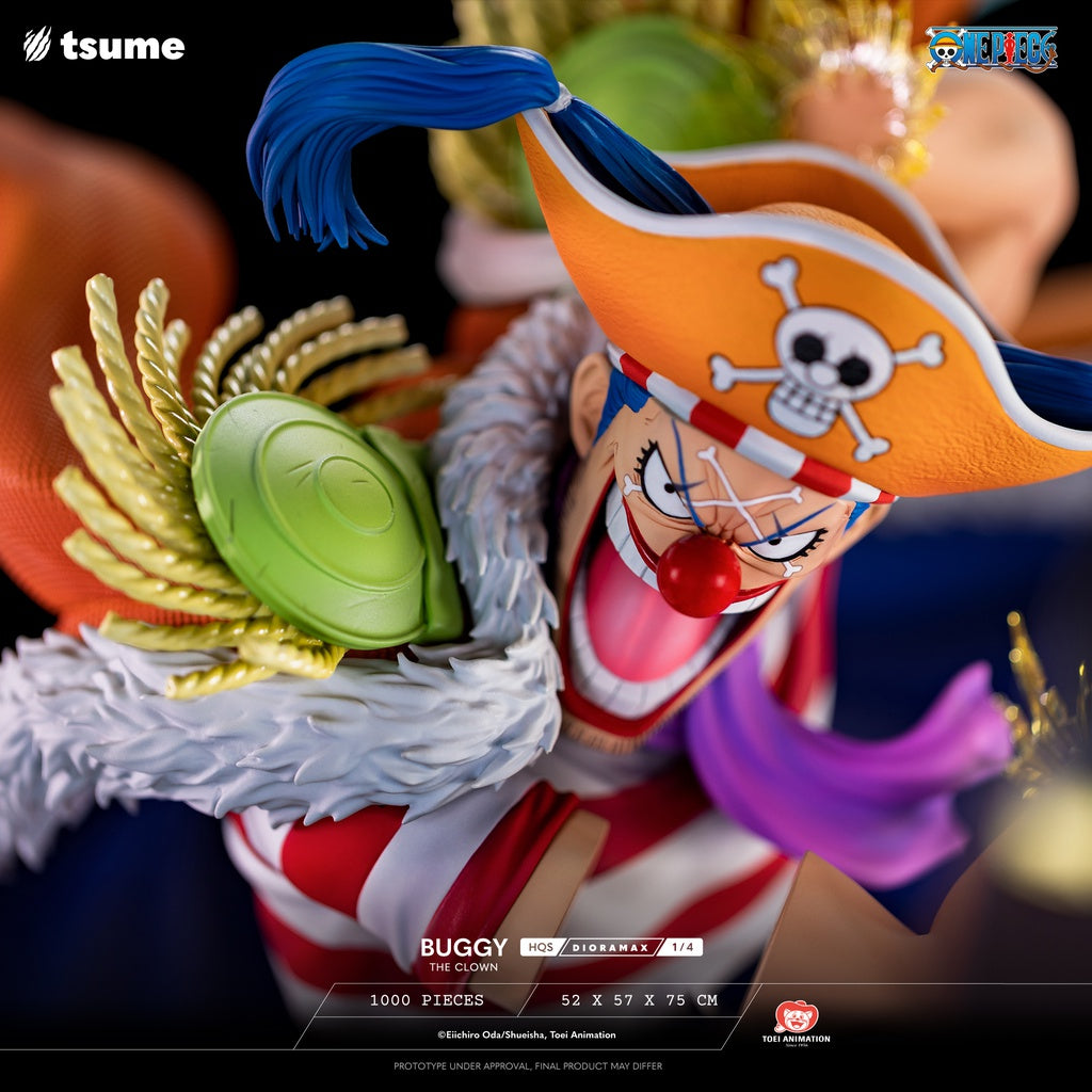 One Piece BUGGY THE CLOWN HQS DIORAMAX 1/4 By Tsume Art - Medaid International