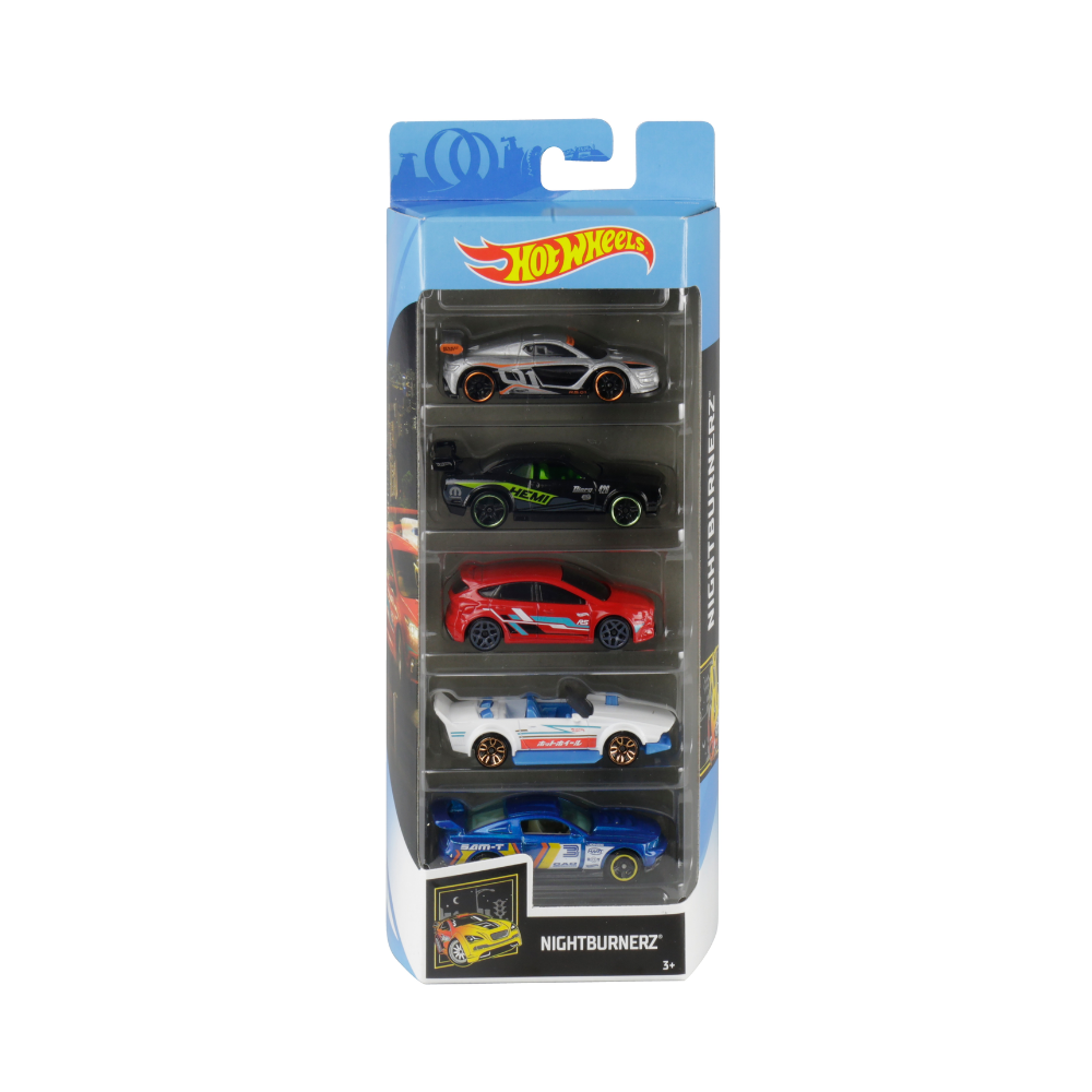 HW Basic Car 5-Pack PPK By Mattel - Medaid International