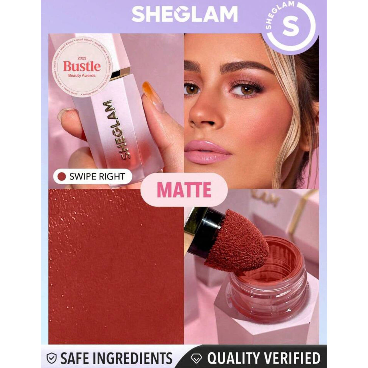 Sheglam liquid blush - All Colors - Medaid