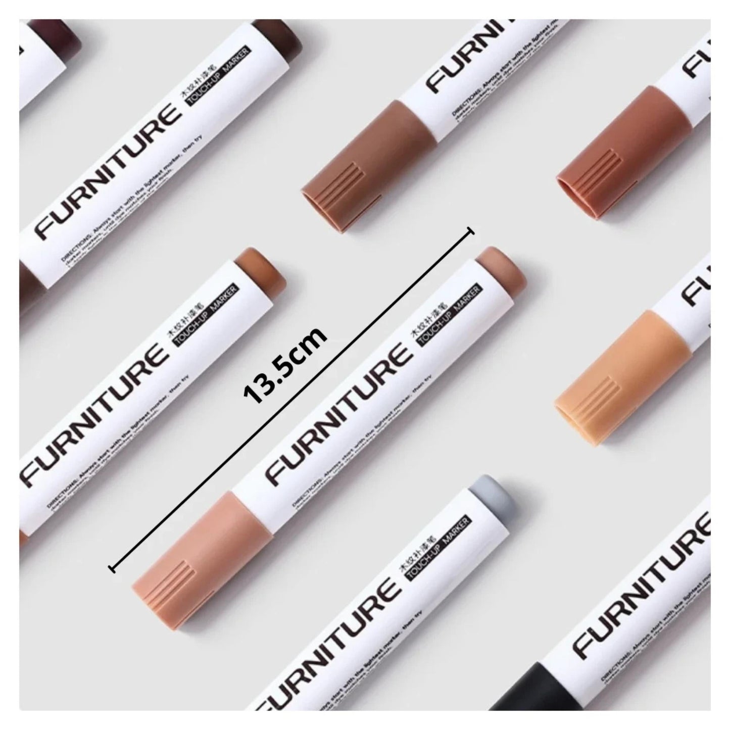 Furniture Scratch Repair Pen (Set of 12) - Medaid International