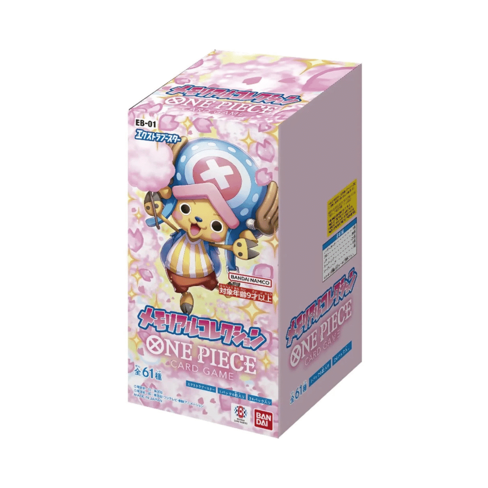 One Piece TCG: EB-01 Extra Booster Memorial Collection - Medaid International