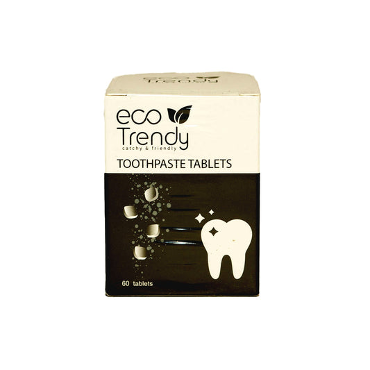 ECO TRENDY TOOTH PASTE TABLETS - ACTIVATED CHARCOAL - Medaid International