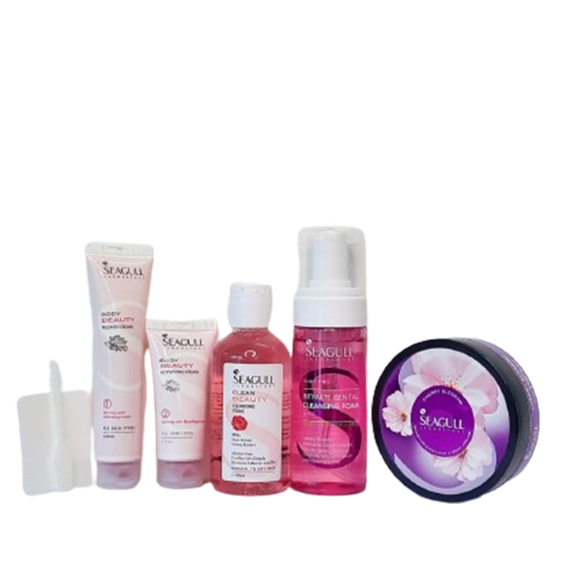 Body &Hand Cream&Berries + Bleach &Activating Cream (Hand &Body) + Cleansing Tonic + Intime Genital Cleansing Foam - Medaid