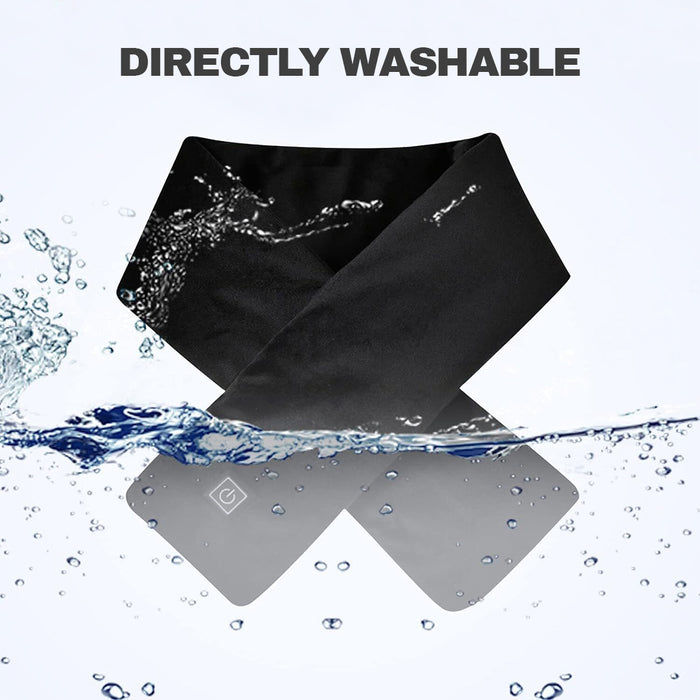 Electric Heated Scarf - Pro Electric Heated Scarf with 3 Heating Levels USB Rechargeable Heating Scarf - Medaid International