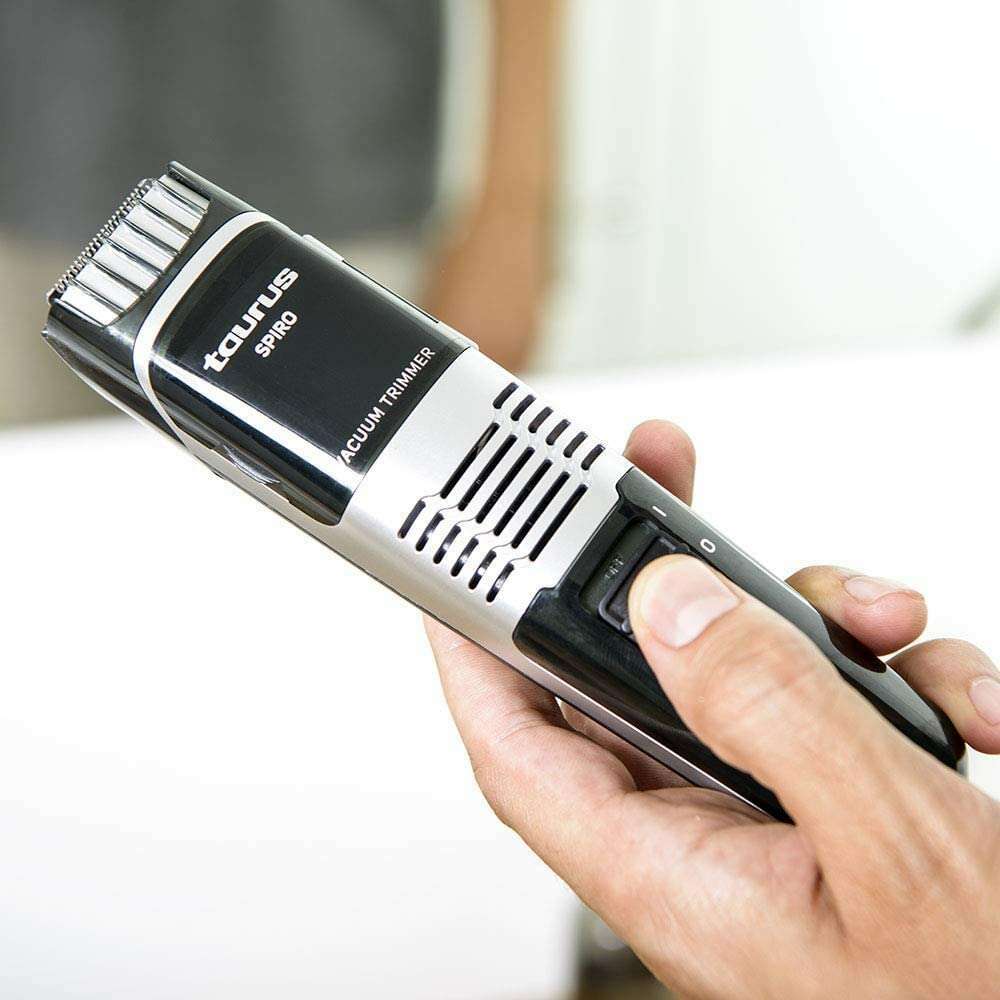 Beard Trimmer with Vacuum Black - Medaid International