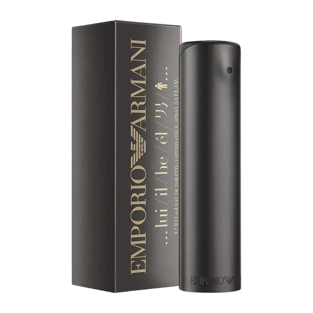 Emporio Armani He Eau De Toilette Pour Homme - 100ml - Medaid International