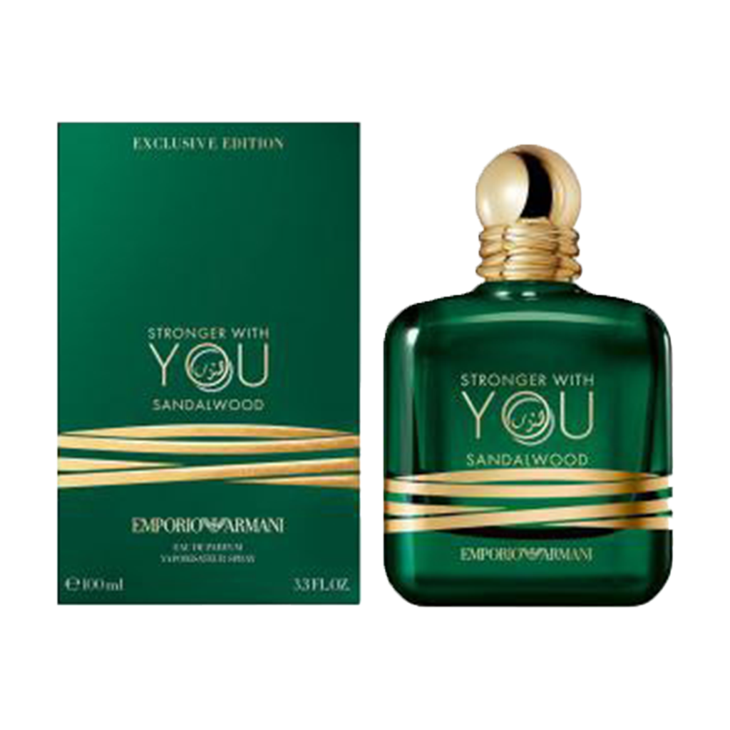 Emporio Armani Stronger With You Sandalwood Eau De Parfum Pour Homme - 100ml - Medaid