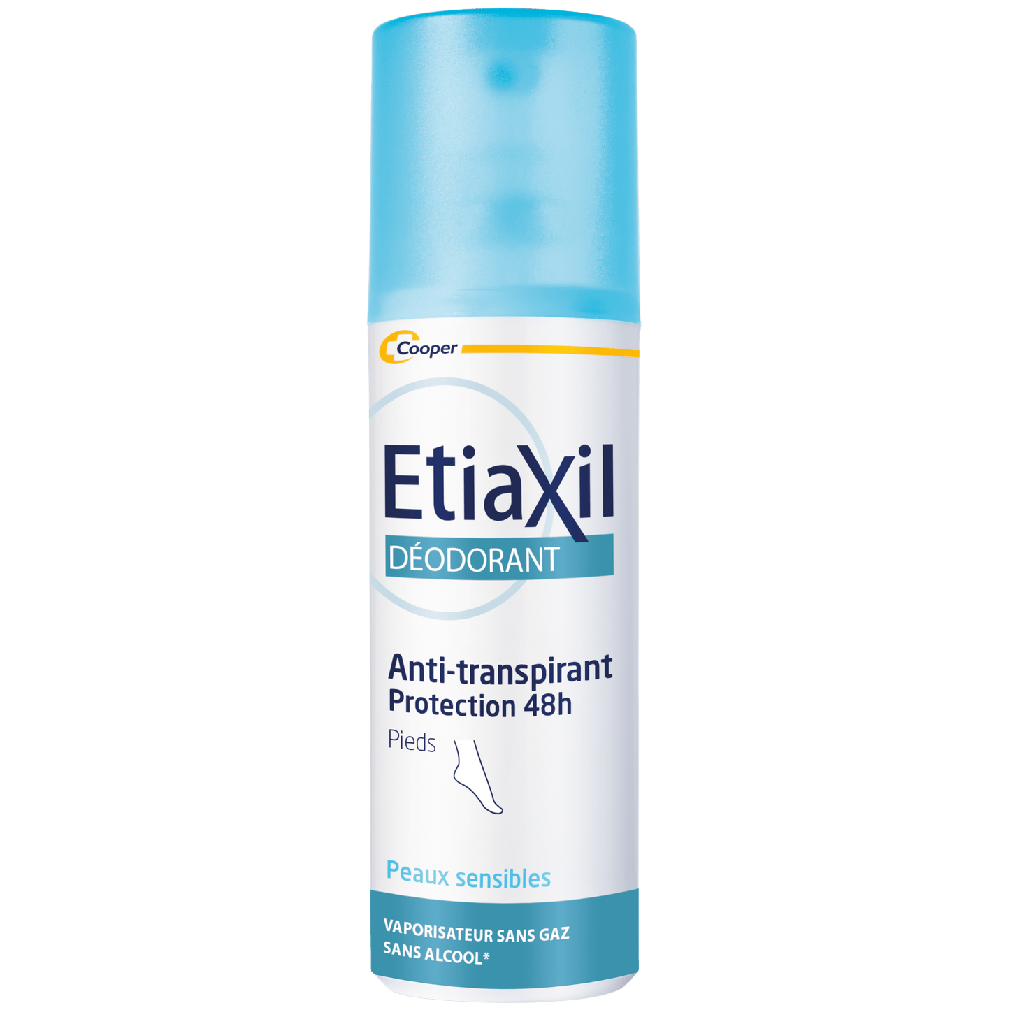 Etiaxil Antiperspirant 48h Feet Protection Spray without Gas 100ml - Medaid