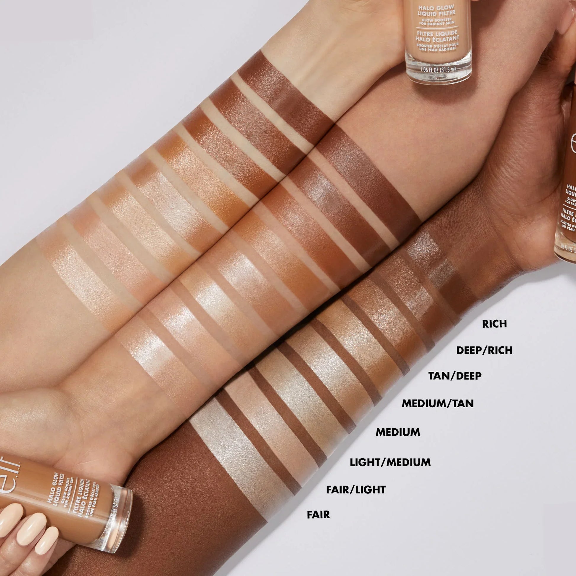 Elf Halo Glow Liquid Filter Foundation 31.5ml - Medaid International