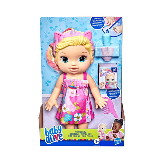 Baby Alive Glam Spa Baby by Hasbro - Medaid International