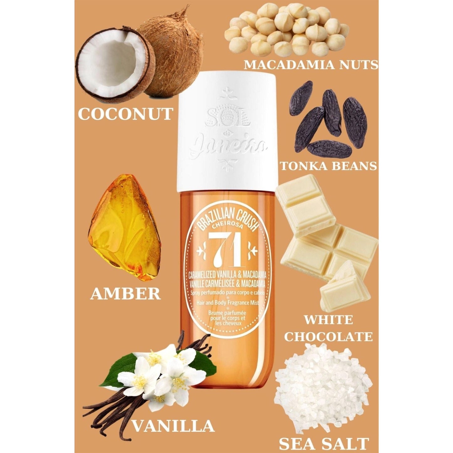 SOL DE JANEIRO CHEIROSA 71 PERFUME MIST 90 ml - Medaid International