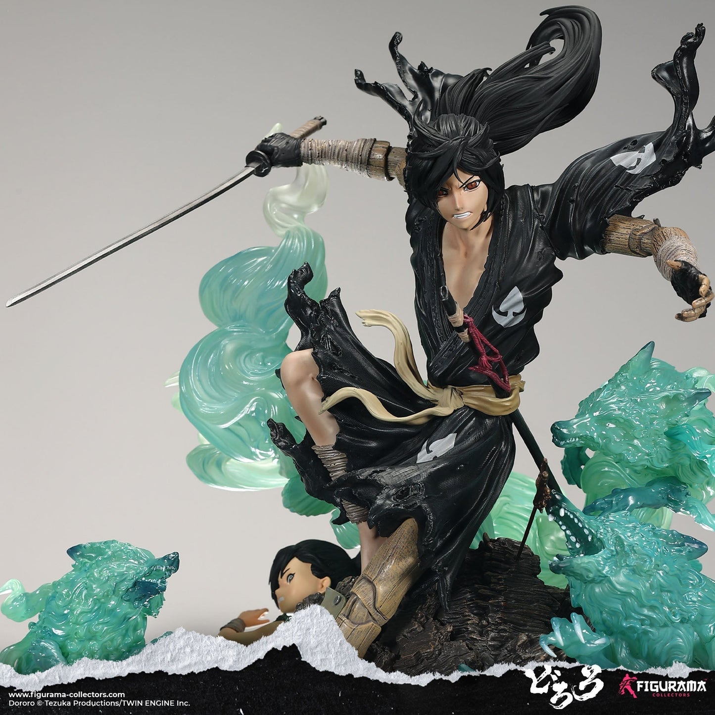 Dororo & Hyakkimaru Elite Fandom Statue By Figurama - Medaid International