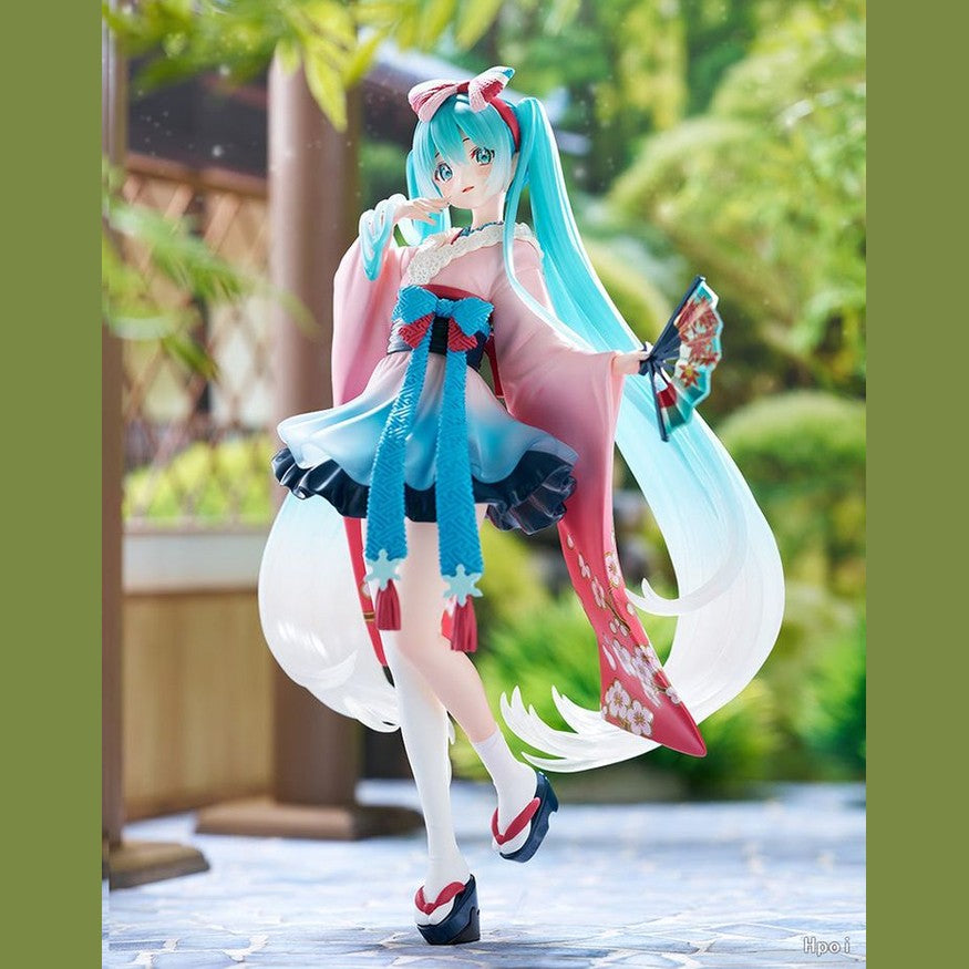 Vocaloid Tenitol Hatsune Miku (NEO TOKYO Series Kimono Ver.) Figure By Furyu - Medaid International