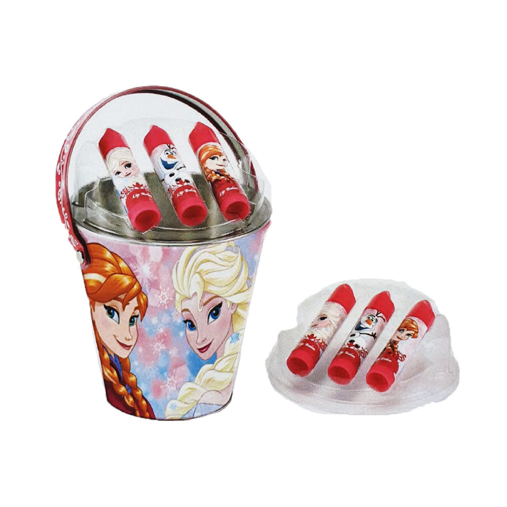 Disney Frozen Fruity Lip Balms Tin Bucket - Medaid International