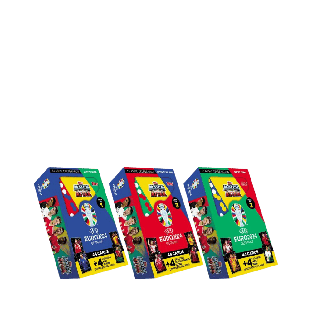 Topps Match Attax Euro 2024 - Mega Tin (Random Selection) - Medaid International