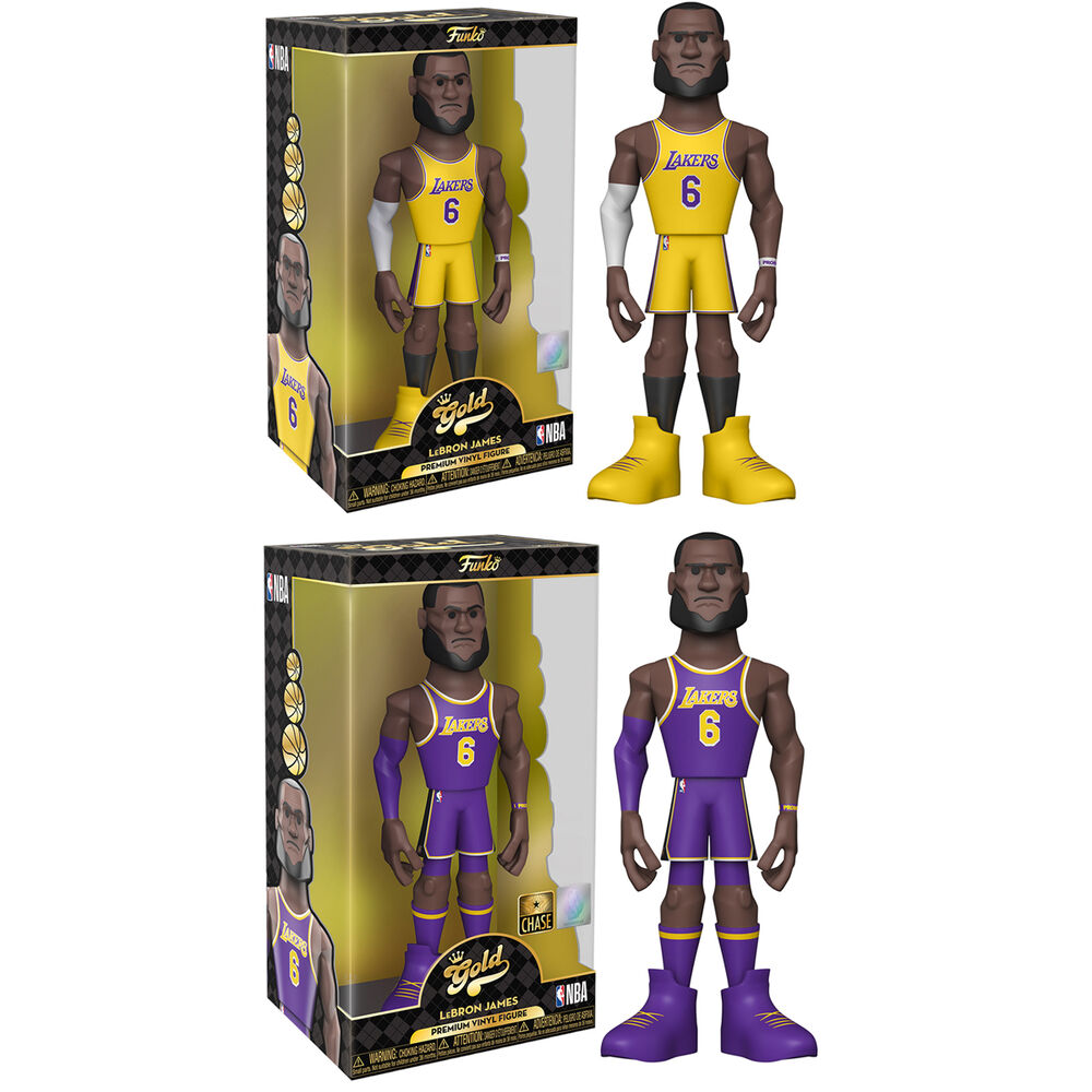 Funko Gold 12" : NBA: Lebron James (Chance of Chase) - Medaid International